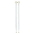 thumbnail image 1 of 2 Pcs Baguettes de Tambour Maillet Bâton de Tambour Double Face Baguettes de Tambour Toucher Doux Feutre et Pointes en Érable Baguettes à Double Extrémité pour Jouer Ensemble de Tambours Kettledrum, 1 of 8
