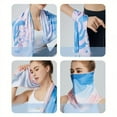 thumbnail image 3 of DABEI 1pc Sports Towel With Cool & Refreshing Ice Effect, Portable For Gym Or Outdoor Activities, Microfiber Ice Towel, Soft Breathable Chilly Towel For Yoga, Golf, Camping, Running, 3 of 19