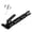 Black, variant on Dirt Bike Parking Stand Replacement, 183Mm Motorcycle Side Kickstand with Serrated Foot Pad and Foldable Design