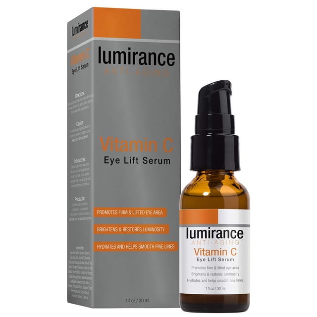 Lumirance Vitamin C Eye Lift Serum minimiza la apariencia de arrugas y patas de gallo ayuda con reafirmación y ojeras 30 ml/1 fl oz