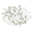 thumbnail image 6 of ELAYARD 200Pcs Self Adhesive Rhombus Mirror Tiles Small Acrylic Pieces for Wall Decoration, 6 of 8