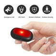 thumbnail image 5 of Fasiaou LED Personal Safety Alarm– Travel Safe Waterproof – Gift for Women College Girls – Self Defense Keychain – Extra Loud Siren–Strobe Light–Cute Key Chains Protection (Black), 5 of 6