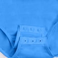 thumbnail image 5 of Round Neck Dance Leotard for Girls, Solid Color Short Sleeve Practice Jumpsuit for 3-15 Years, 5 of 7