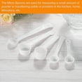 thumbnail image 5 of Micro Spoons 1 Gram Measuring Scoop Plastic Round Bottom Mini Spoon 50Pcs, 5 of 5