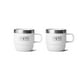 thumbnail image 1 of Taza YETI Rambler apilable de acero inoxidable de 180 ml, 2 unidades, color blanco, 1 of 8