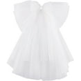 thumbnail image 6 of PIKADINGNIS Women Bridal Veil Bowknot Lace Tulle Short Wedding Bridal Veil With Comb 2 Layer Hen Party Cosplay Accessories, 6 of 6