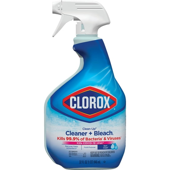 Clorox Clean-Up with Bleach With Bleach 32 Fluid ounce(s) Rain Clean Disinfectant Liquid All-Purpose Cleaner