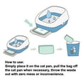 thumbnail image 5 of Petfamily Cat Litter Box Pads-Generic Refill for Tidy Cats Breeze Litter System, Size:16.9” x 11.4”-40 Count, 5 of 7