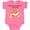 Hot Pink, variant on Inktastic Mommy and Daddy Love Me- Little Fox Boys or Girls Baby Bodysuit