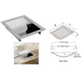thumbnail image 5 of CRL CTD12 Polished Stainless Steel 12" Wide x 10" Deep x 1-9/16" High Standard Drop-In Deal Tray, 5 of 5