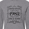 thumbnail image 4 of Inktastic Limited Edition 1982 One of a Kind Long Sleeve T-Shirt, 4 of 5