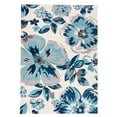 thumbnail image 1 of Modern Floral Area Rugs 7'6" x 9' 5" Turquoise, 1 of 1