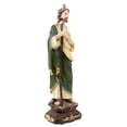 thumbnail image 3 of Saint Jude Thaddeus (San Judas Tadeo) Statue - Patron Saint of Impossible Causes - Religious Figurine for Home Altar & Spiritual Decor - Available in 8, 12, and 16 Inches (Sx8"inches), 3 of 10