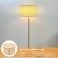 thumbnail image 4 of Rustic Style Lampshade Rattan Weaving Hanging Lamp Cover Lampshade Decor, 4 of 5