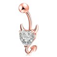 thumbnail image 1 of MesaSe Belly Rings Shiny Belly Button Ring Belly Button Piercing Surgical Steel Piercing Jewelry, 1 of 8