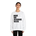 thumbnail image 3 of Anesthesiologist Dad Fathers Day Birthday Ideas Sweatshirt, Gifts, Crewneck, 3 of 4
