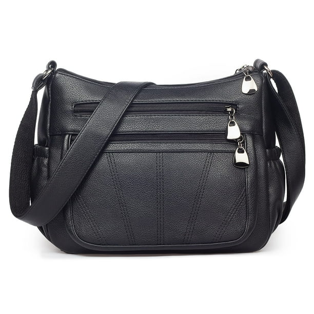 Bolso bandolera VOLGANIK ROCK de piel sintética suave para mujer