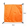 thumbnail image 1 of Splihome Tent Tarp Cover Sun Shelter Rainproof Tent Cover Waterprooftent Head Cloth Cover Orange, 1 of 7