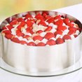 thumbnail image 4 of Maoww Stainless Steel Cake Mold Adjustable Round Non-layered Mousse Ring Mould Dessert Bakeware with Scale 6-12 Inches, 4 of 6