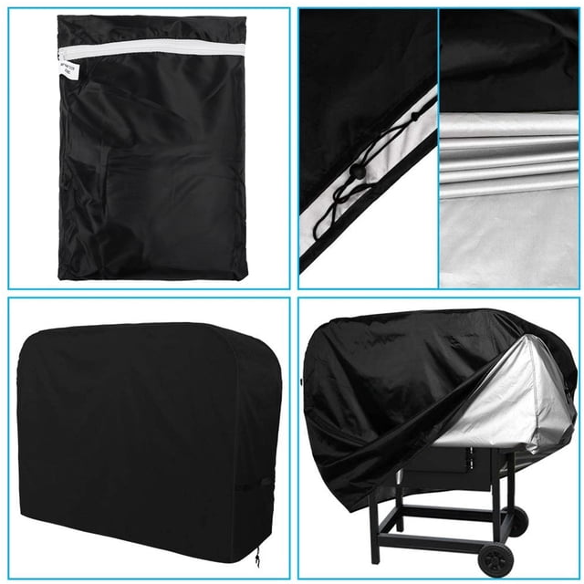 Protector De Barbacoa De Jardín, Protector De Parrilla De 31,5 X 26 X 39,4 Pulgadas, Protección UV Para Proteger Su Parrilla Del Granizo, El Calor, El Frío, Los Insectos, La