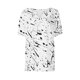 thumbnail image 5 of Camisetas de Manga Corta para las Mujeres Impreso Cuello en V Top Casual, Ligero Y Suave de Algodón para las Mujeres, 5 of 8