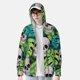 thumbnail image 2 of Balery Skull and Palm Leaves Sudadera ligera de manga larga con capucha y protección solar UPF 50+ para hombre y mujer, ideal para pesca y running-Small, 2 of 7