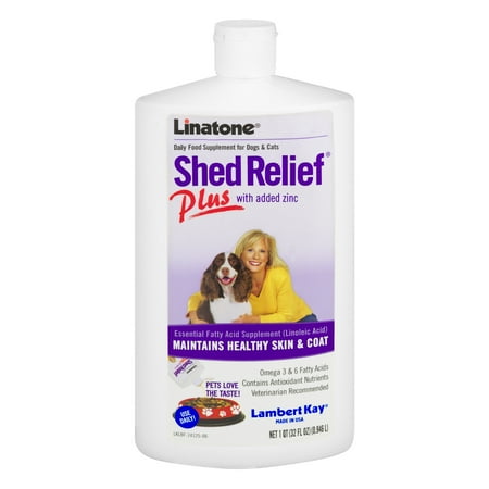 Lambert Kay Linatone Shed Relief - Lambert Kay Linatone Shed Relief Plus for Dogs & Cats, 32 oz.