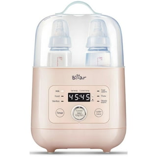 Moobody Portable Water Warmer for Baby Formula 250ml Capacity 37-55 Adjustable Temperature Wireless Instant Water Warmer Electric Kettle for Car