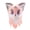 Pink, variant on Wearable Furry Anime Dog Fox Mask,Kawayi Fursuit Animal Mask,Plush Therian Animal Wolf Headgear Outfit Accessories