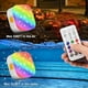 thumbnail image 5 of 4 Luces Sumergibles Recargables para Piscina con Control Remoto, IP68 A Prueba de Agua, 16 Luces LED Que Cambian de Color con Pegamento, 5 of 5