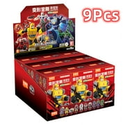 1/9pcs Transformer building block Splicing toys Optimus Prime bumblebee Shockwave Megatron Robot Action Figure Toy For Kids Gift