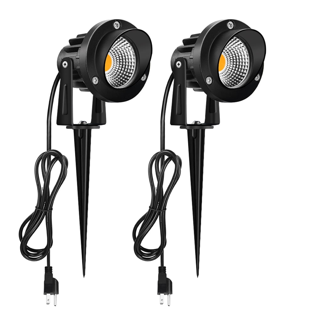 Romwish Electric Spotlights Outdoor LED Landscape Lights Waterproof,10W