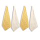 thumbnail image 3 of Juego de paños de cocina LANE LINEN, paquete de 4 unidades, color amarillo limón, 3 of 8