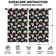 thumbnail image 2 of Blackout Kids Curtains,Game Controller Black Pattern Children's Insulated Curtains Set Of 2,Bedroom Essentials,Toddler Room Decor 52"x84", 2 of 5