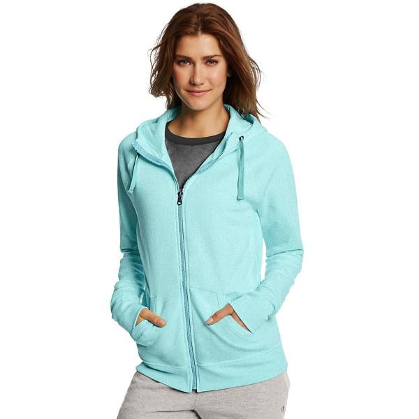 champion full zip long sleeve sweatshirt