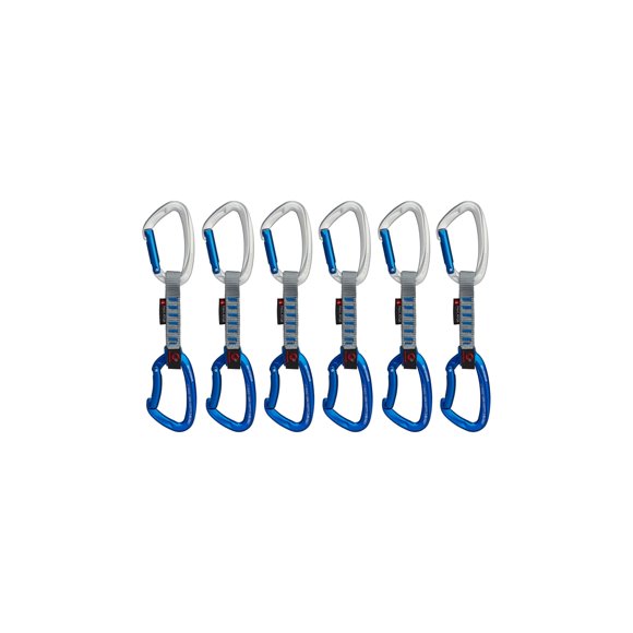 Indicador de cerradura Quickdraw Mammut Crag, 10 cm, paquete de 6