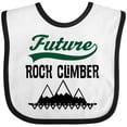 thumbnail image 3 of Inktastic Rock Climbing Future Climber Boys or Girls Baby Bib, 3 of 4