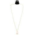 thumbnail image 2 of Mi Amore Adjustable Pendant-Necklace Gold-Tone/Pink, 2 of 3