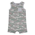 thumbnail image 3 of Little Star Organic Baby Boy 2 Pk Sleeveless Rompers, Size Newborn - 24 Months, 3 of 7