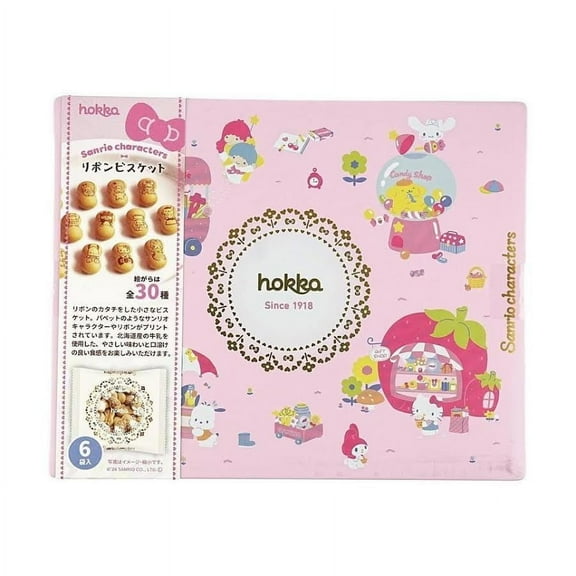 Hokka Sanrio Characters Ribbon Gift Tin