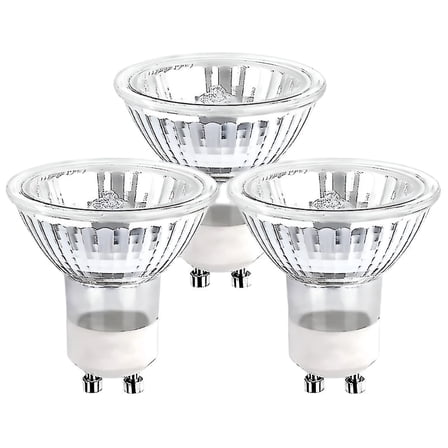 HIBIBUD 5 Pcs Gu10 50w Halogen Spotlight Bulb Dimmable,Halogen Reflector Lamps