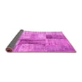 thumbnail image 2 of Ahgly Company Indoor Round Patchwork Pink Transitional Area Rugs, 4' Round, 2 of 4