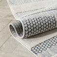 thumbnail image 5 of Well Woven Harlow Contemporary Geometric Runner Rug, 31 in x 118 in, 5 of 7