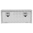 thumbnail image 2 of QinaQin Aluminum Underbody Tool Box, Diamond Plate Truck Storage Box with Lock and Key for Pickup, Trailer or RV Chassis, 2 of 8