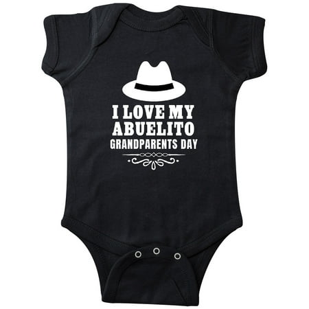 

Inktastic Grandparents Day I Love My Abuelito Gift Baby Boy or Baby Girl Bodysuit