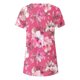 thumbnail image 4 of Blusas de Manga Corta para las Mujeres Botón Impreso Cuello Redondo Top Casual, Blusas para las Mujeres Casual, 4 of 5