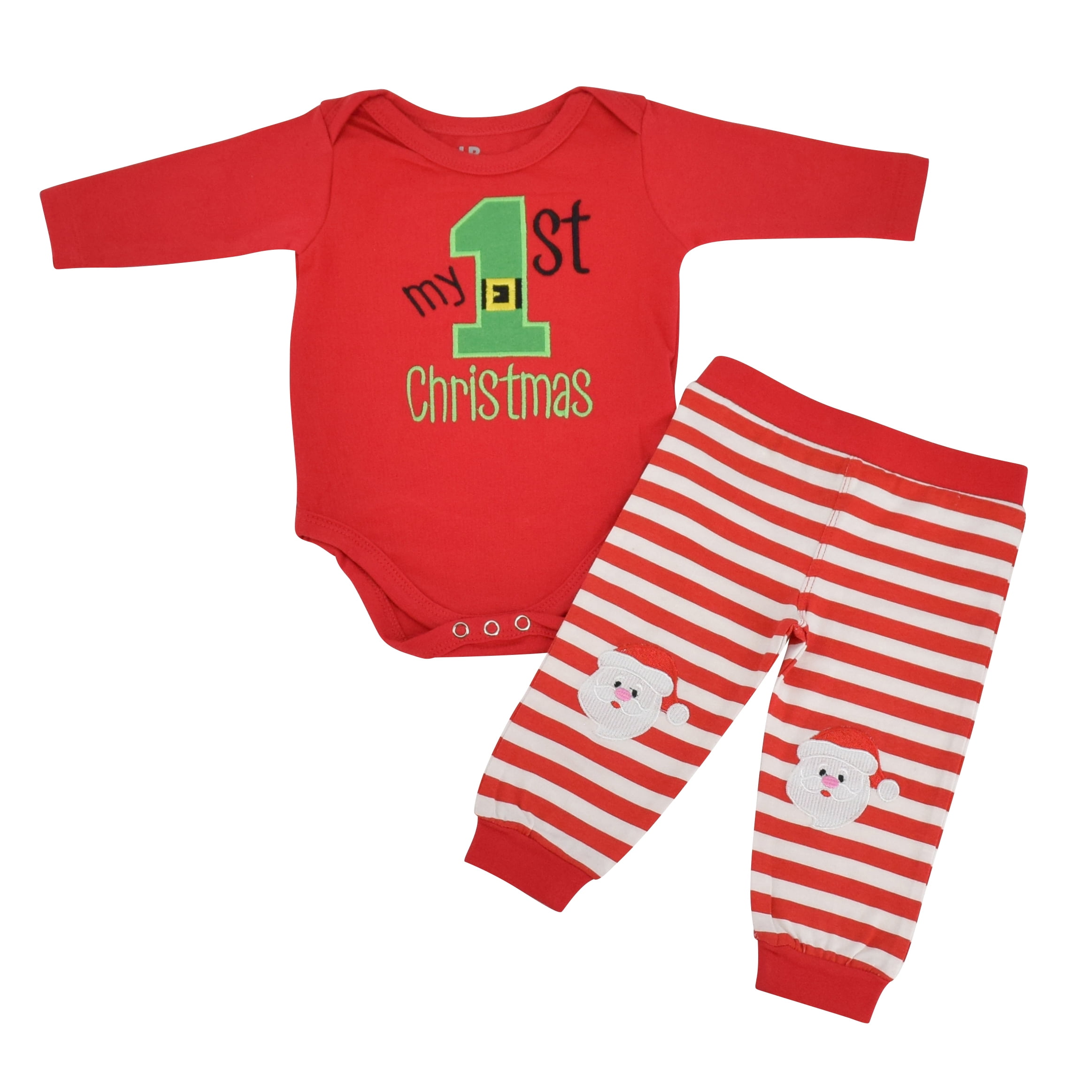 walmart baby first christmas outfit