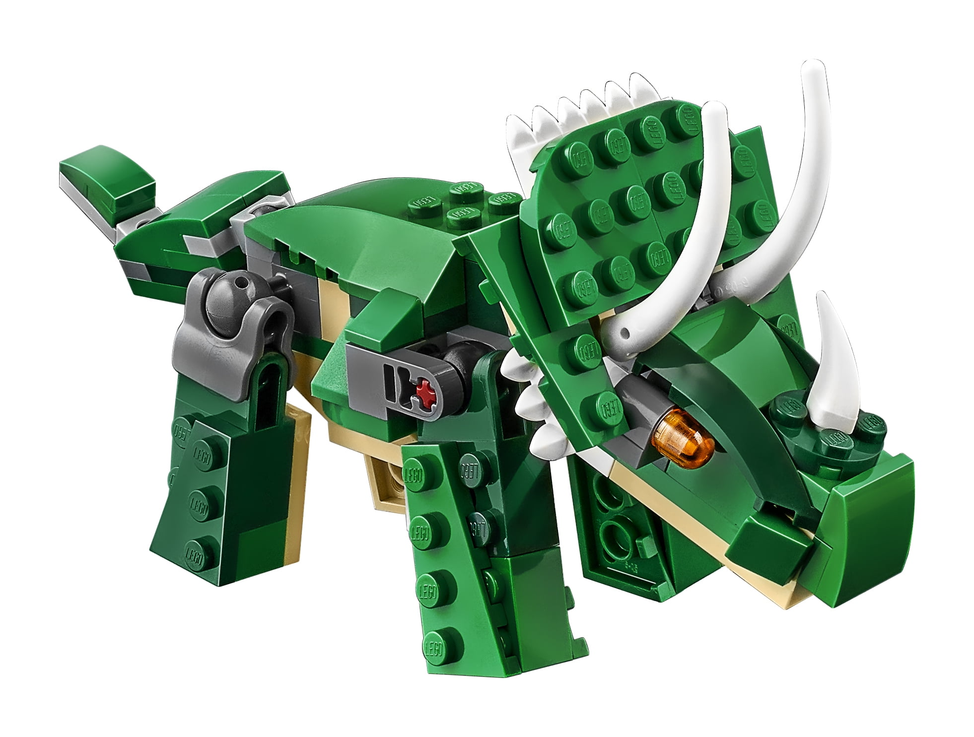 LEGO Creator Mighty Dinosaur Toy 31058, 3 in Model, T. rex, Triceratops and Pterodactyl Dinosaur Figures, Gifts for - 12 Year Old Boys & Girls - Walmart.com