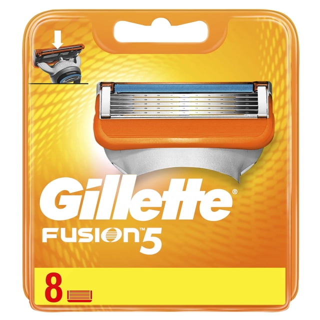 Gillette Fusion5 - Cartuchos de recambio para maquinilla de afeitar (8 unidades)