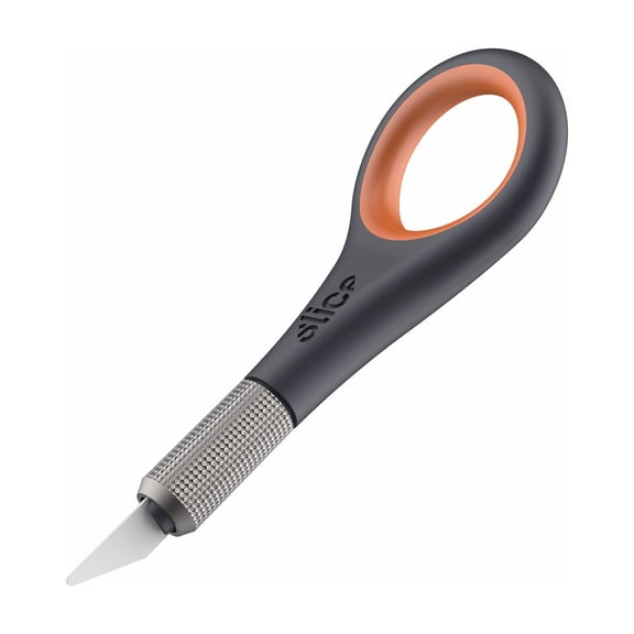 Slice Precision Knife with Finger Loop Grip and Ceramic Safety Blade